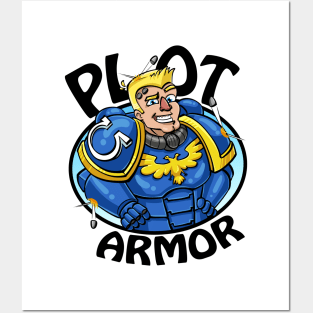 Plot Armor Posters and Art